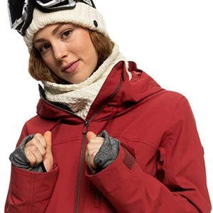 Roxy Women's Stated Warmlink Insulated Snow Jacket (Red)